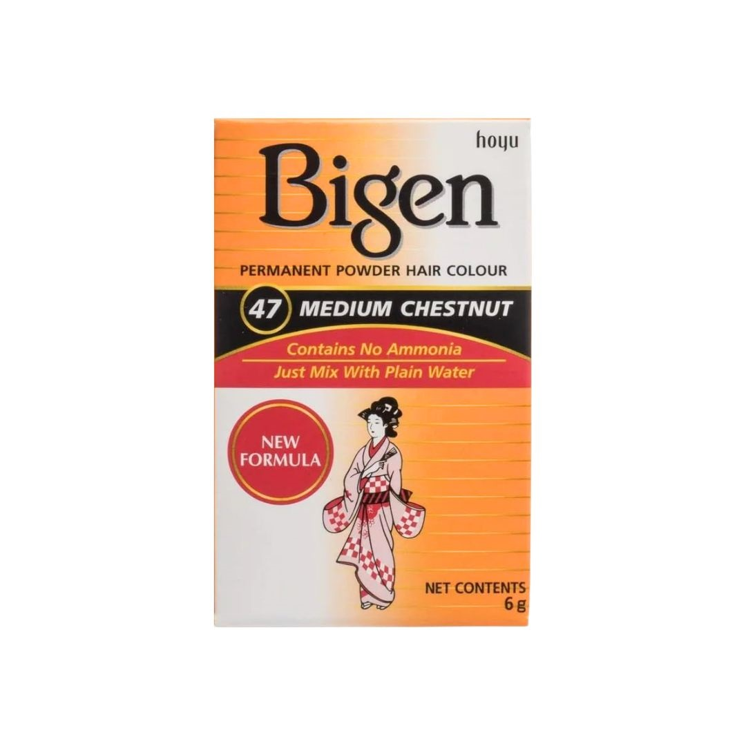 Bigen Powder Hair Color #47 Medium Chestnut