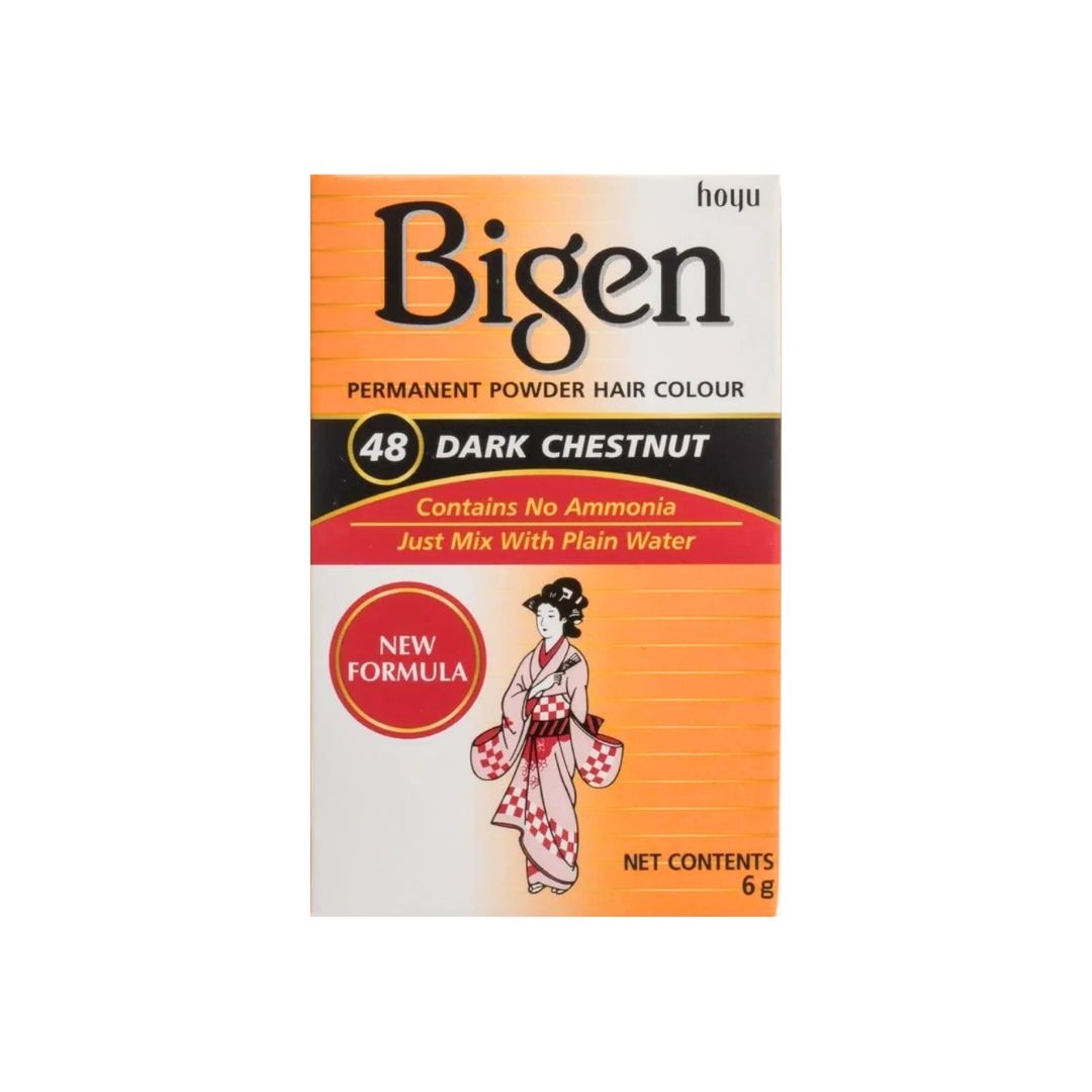 Bigen Powder Hair Color #48 Dark Chestnut