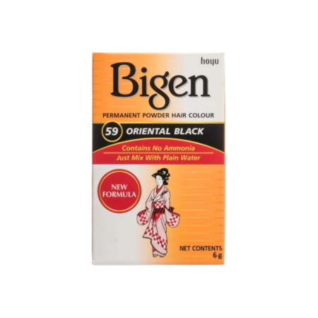 Bigen Powder Hair Color #59 Oriental Black