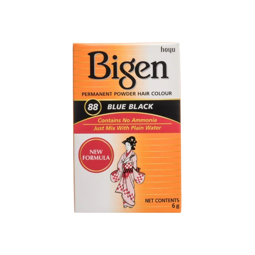 Bigen Powder Hair Color #88 Blue Black