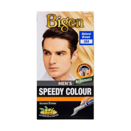 Bigen Men's Hair Speedy - Colour nr. 104 Natural Brown