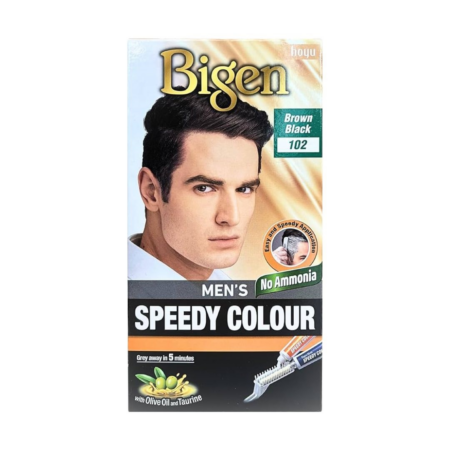 Bigen Men's Hair Speedy - Colour nr. 102 Brown Black