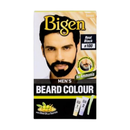 Bigen Men's Beard Color - nr. B100 Real Black