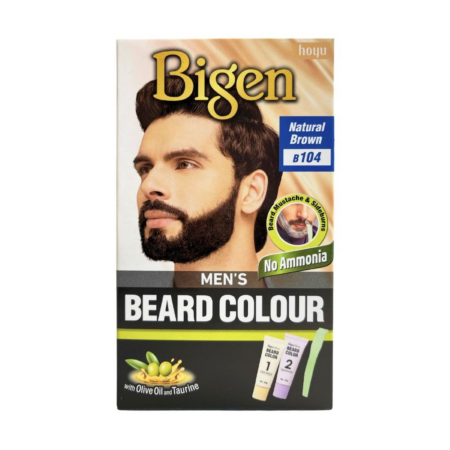 Bigen Men's Beard Color - nr. B104 Natural Brown