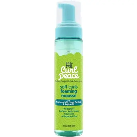 Just For Me Curl Peace Soft Curls Mousse 8.5oz