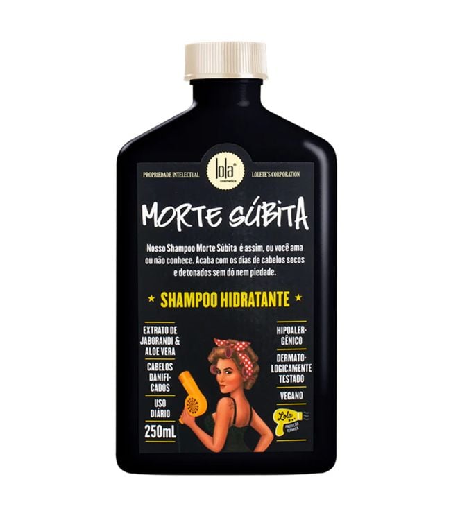 Lola Cosmetics Morte Súbita Moisturizing Shampoo 250ml Lola Cosmetics Morte Súbita Moisturizing Shampoo 250ml