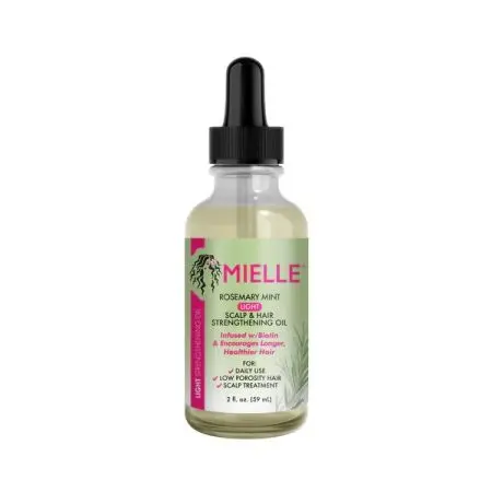 Mielle Rosemary Mint Scalp & Hair Strengthening Oil Light 2oz