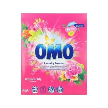 OMO Powder Tropical Lily & Rose 5kg