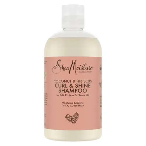 Shea Moisture Coconut & Hibiscus Curl Enhancing Smoothie, Style Milk, Shampoo & Conditioner