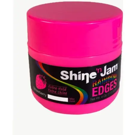 Shine 'n Jam Rainbow Edges Strawberry 4oz