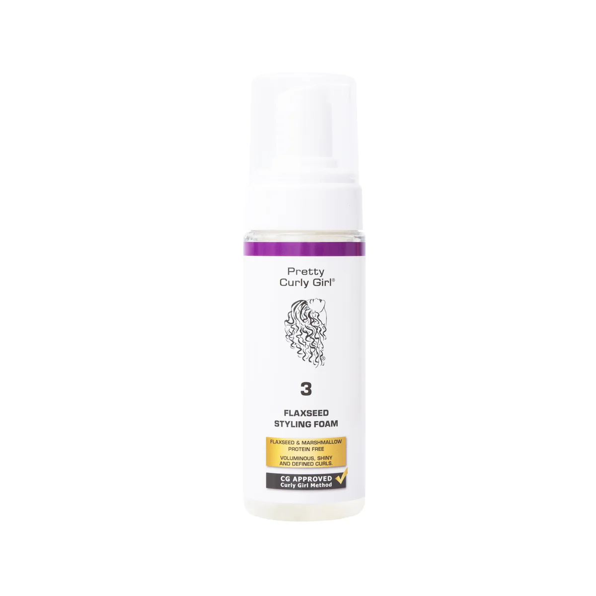 Pretty Curly Girl Flaxseed Styling Foam 150ml Pretty Curly Girl Flaxseed Styling Foam 150ml