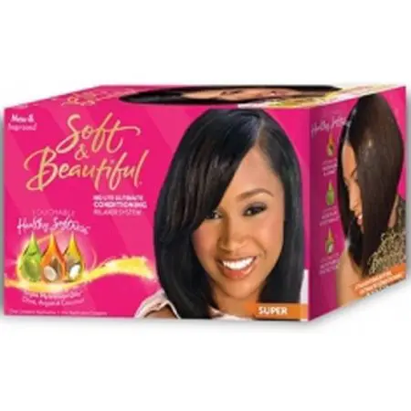 Soft & Beautiful No-Lye Relaxer Kit Super