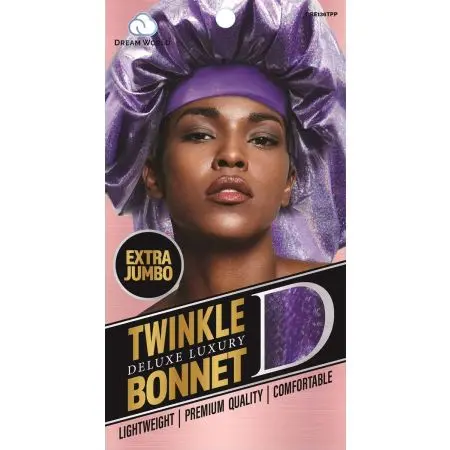 Dream World W-Twinkle Bonnet Jumbo G/PP #DRE136TPP (EA)