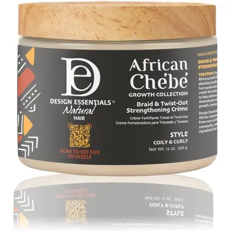 Design Essentials African Chebe Braid&Twist Styling Creme  12oz