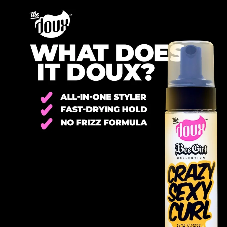 The Doux Bee Girl Crazy Sexy Curl Honey Setting Foam 100ml
