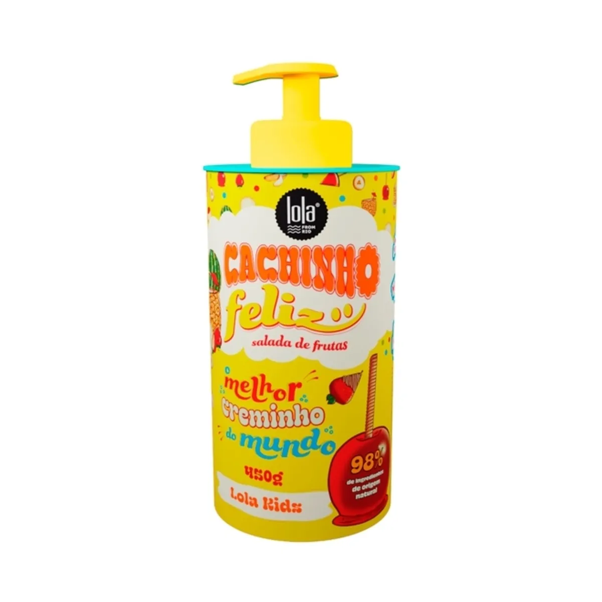 Lola Cosmetics Cachinho Feliz Salada De Frutas Curl Styling Cream for Kids 450ml