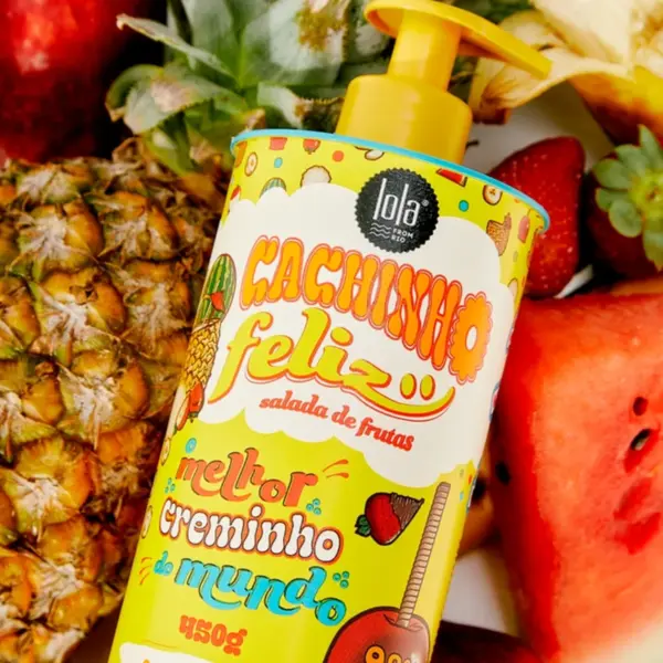 Lola Cosmetics Cachinho Feliz Salada De Frutas Curl Styling Cream for Kids 450ml