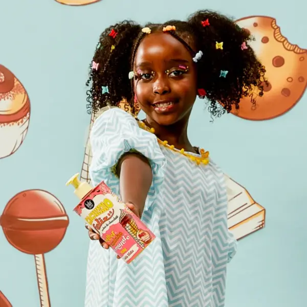 Lola Cosmetics Cachinho Feliz Chocolate Curl Styling Cream for Kids 450ml