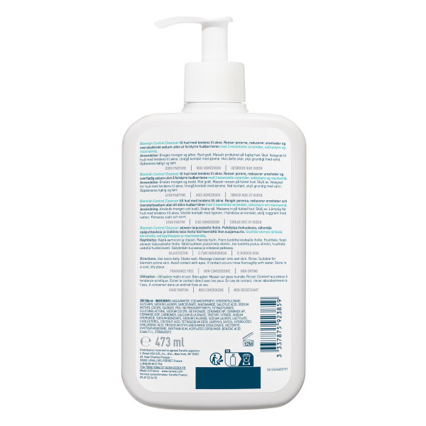 CeraVe Blemish Control Cleanser 473ml