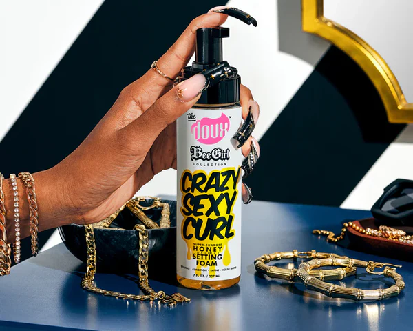 The Doux Bee Girl Crazy Sexy Curl Honey Setting Foam 207ml