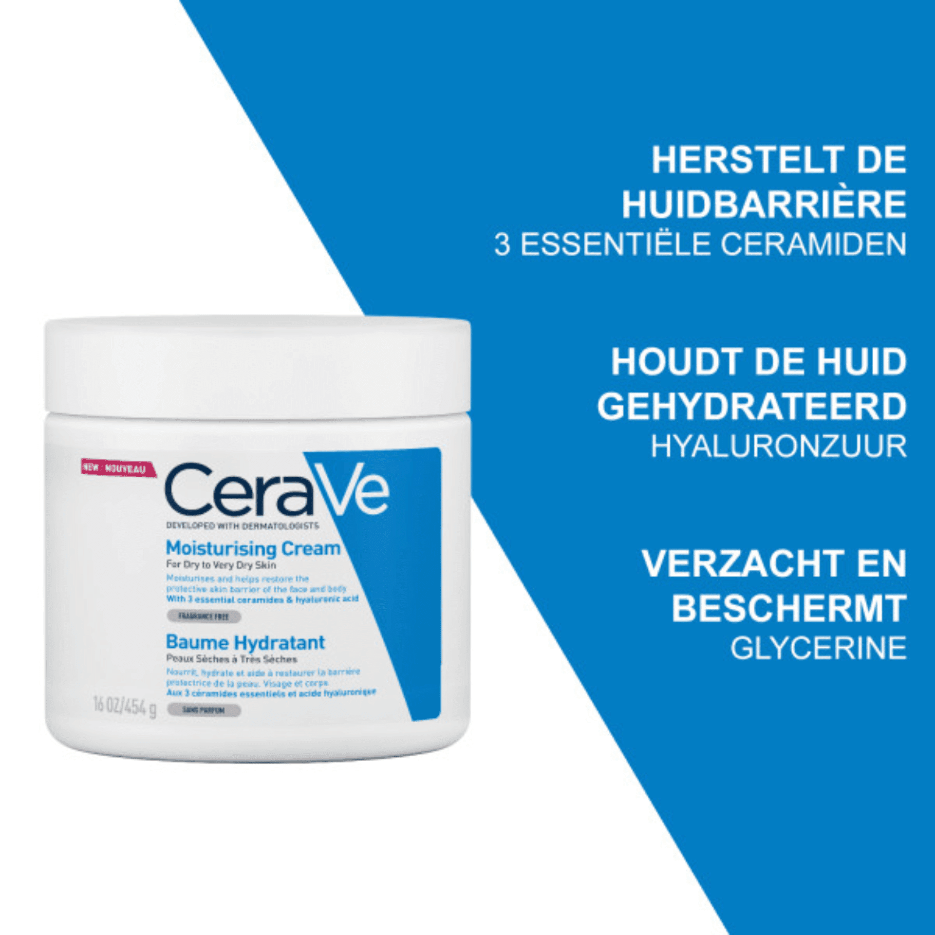 CeraVe Hydraterende Crème 454ml