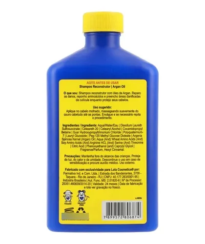 Lola Argan Reconstructor Shampoo 250ml