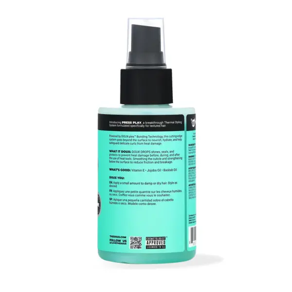 The Doux Press Play Drops Bonding Polish 4oz