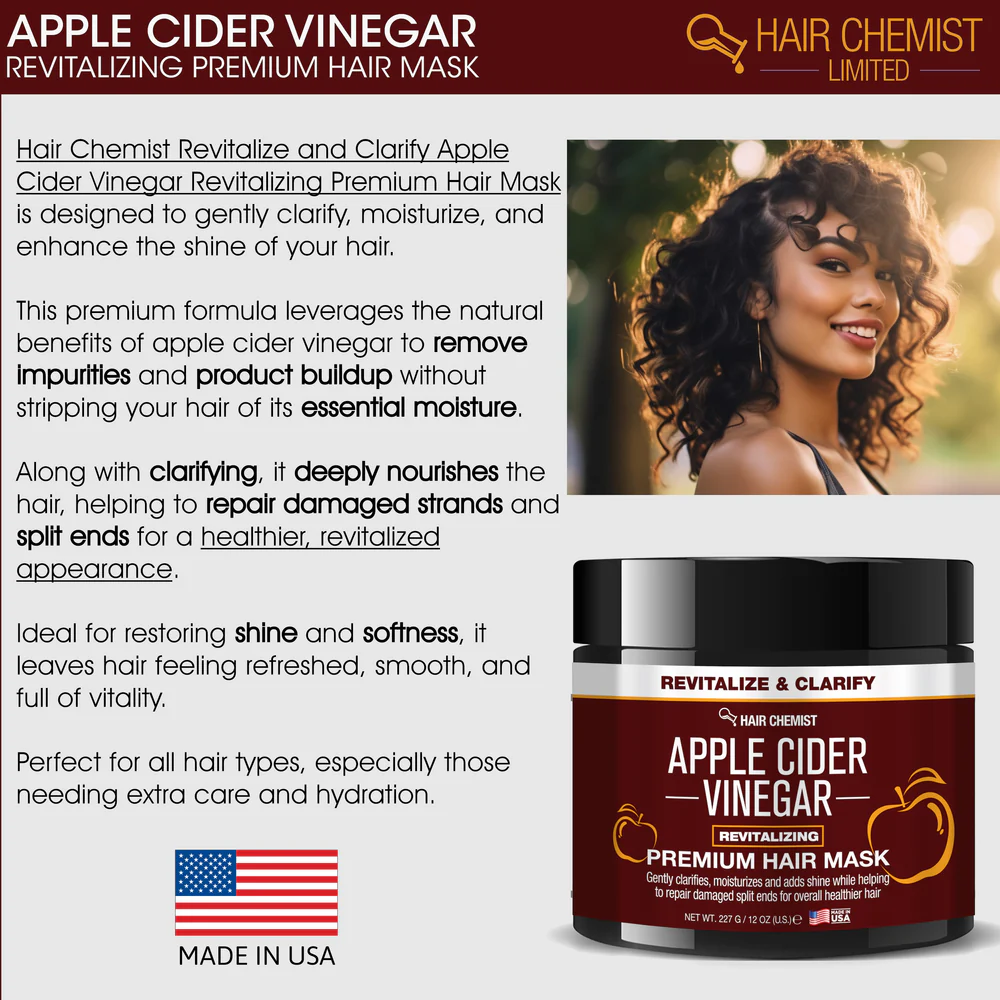 Hair Chemist Apple Cider Vinegar Mask 12oz