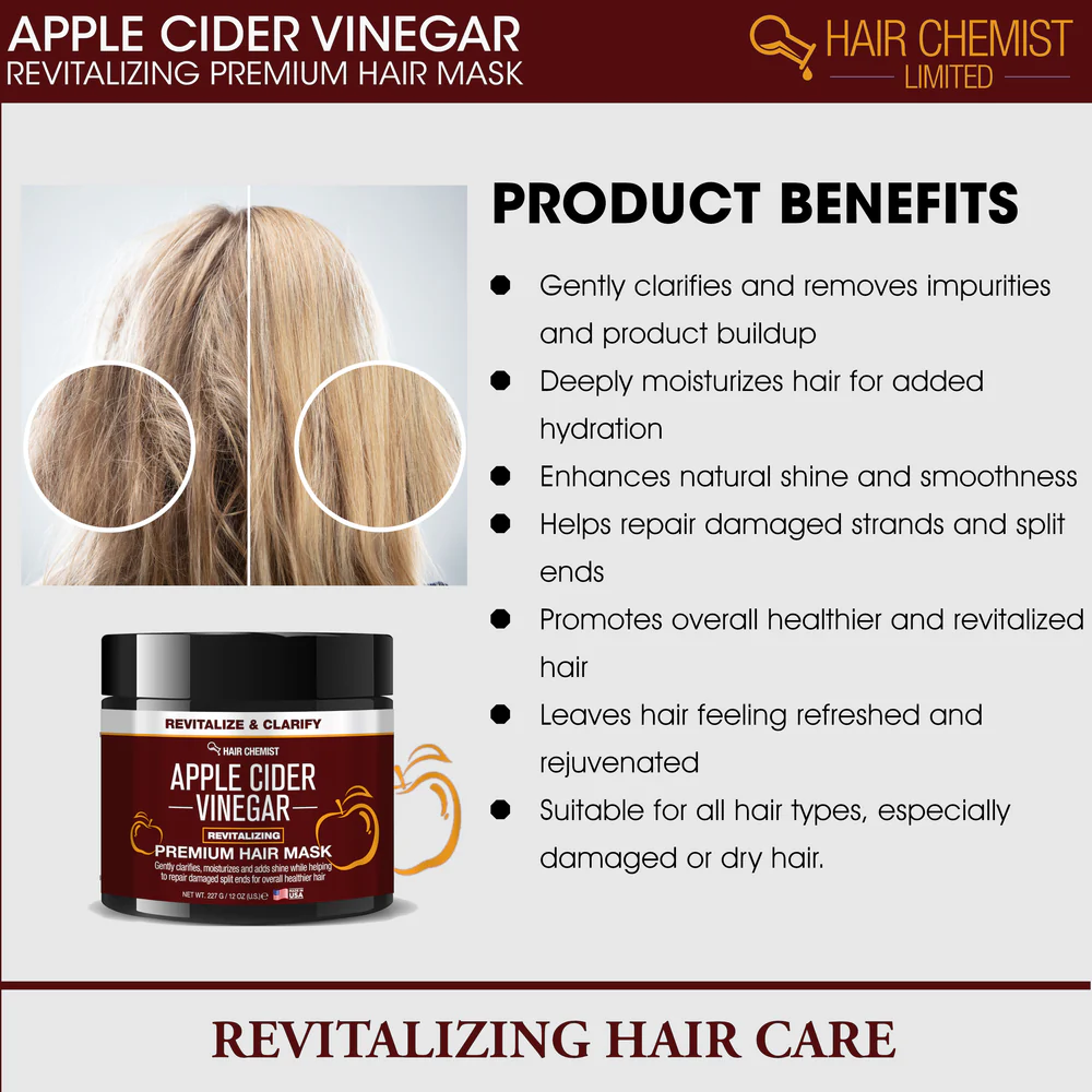 Hair Chemist Apple Cider Vinegar Mask 12oz