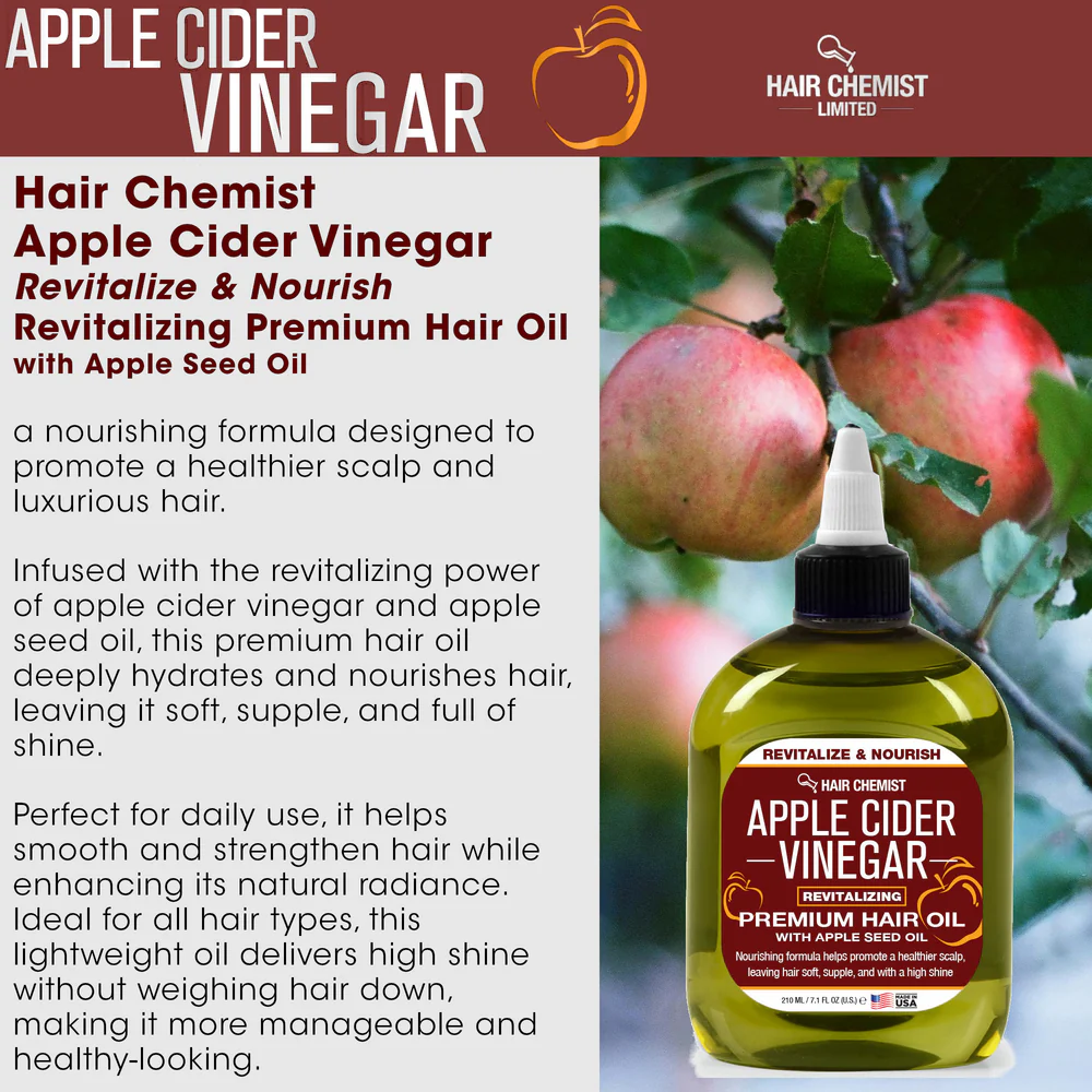 Hair Chemist Apple Cider Vinegar Hair Oil 7oz