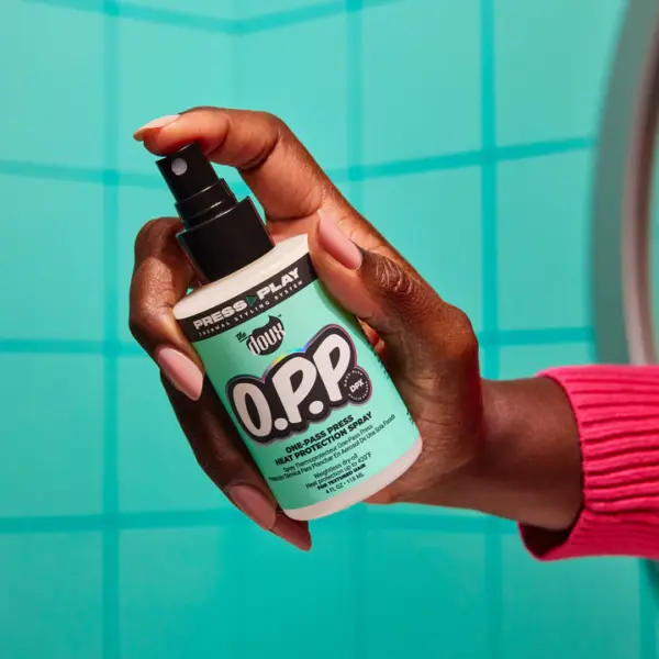 The Doux Press Play O.P.P. One Pass Heat Protectant Spray 4oz
