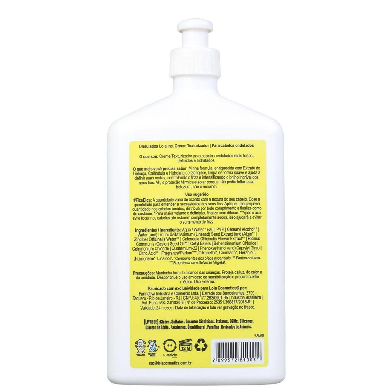 Lola Cosmetics Ondulados Texturizing Cream 500gr