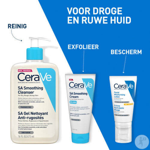 CeraVe Anti‑Ruwe Huid Reiniger 473ml