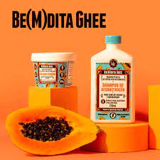 Lola Be(m)dita Ghee - Papaya and Keratin Reconstructing Mask 100ml