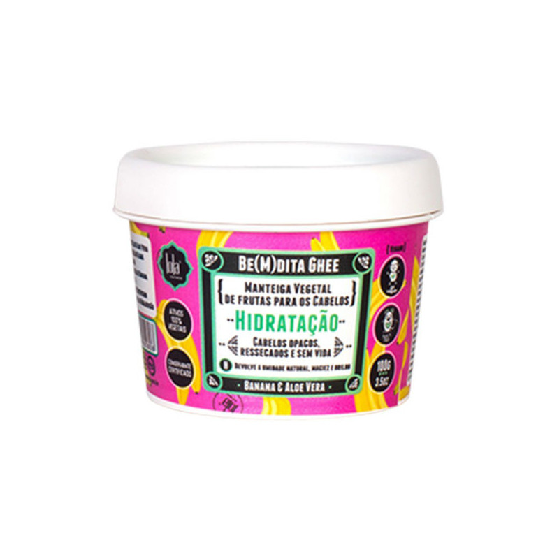 Lola Cosmetics Be(m)dita Ghee - Banana and Aloe Vera Hydrating Mask 100ml Lola Cosmetics Be(m)dita Ghee - Banana and Aloe Vera Hydrating Mask 100ml