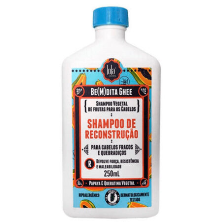 Lola Be(m)dita Ghee - Papaya and Keratin Reconstructing Shampoo 250ml