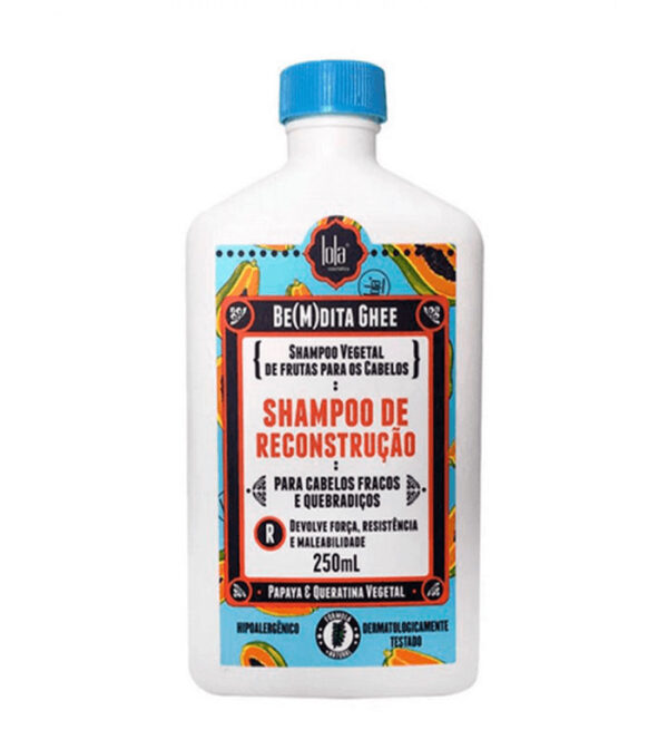 Lola Be(m)dita Ghee - Papaya and Keratin Reconstructing Shampoo 250ml