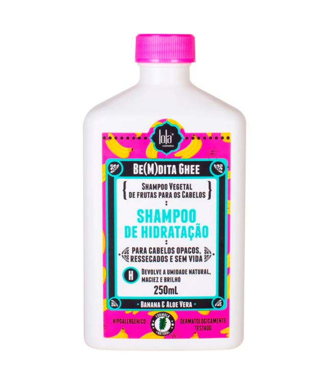Lola Cosmetics Be(m)dita Ghee - Banana and Aloe Vera Hydrating Shampoo 250ml Lola Cosmetics Be(m)dita Ghee - Banana and Aloe Vera Hydrating Shampoo 250ml