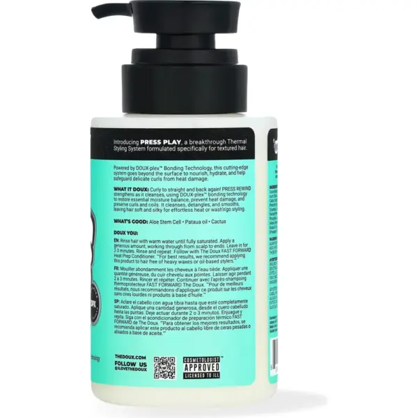 The Doux Press Play Fast Forward Heat Prep Conditioner 8oz