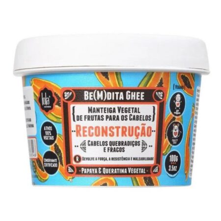 Lola Be(m)dita Ghee - Papaya and Keratin Reconstructing Mask 100ml