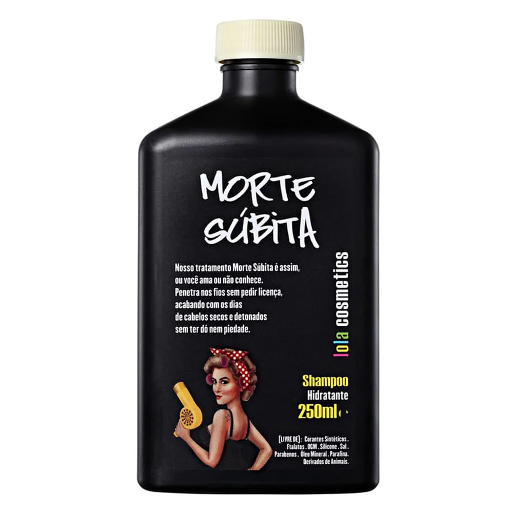 Lola Cosmetics Morte Súbita Moisturizing Shampoo 100ml Lola Cosmetics Morte Súbita Moisturizing Shampoo 100ml