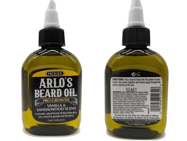 Arlo's Beard Oil Pro Growth Vanille Sandalwood 75ml