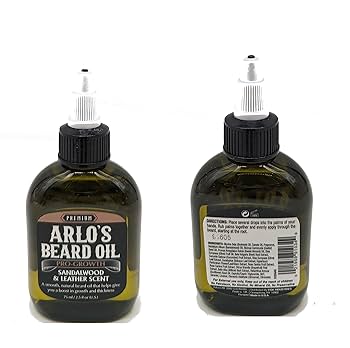 Arlo's Beard Oil Pro Growth Sandalwood Leather 75ml