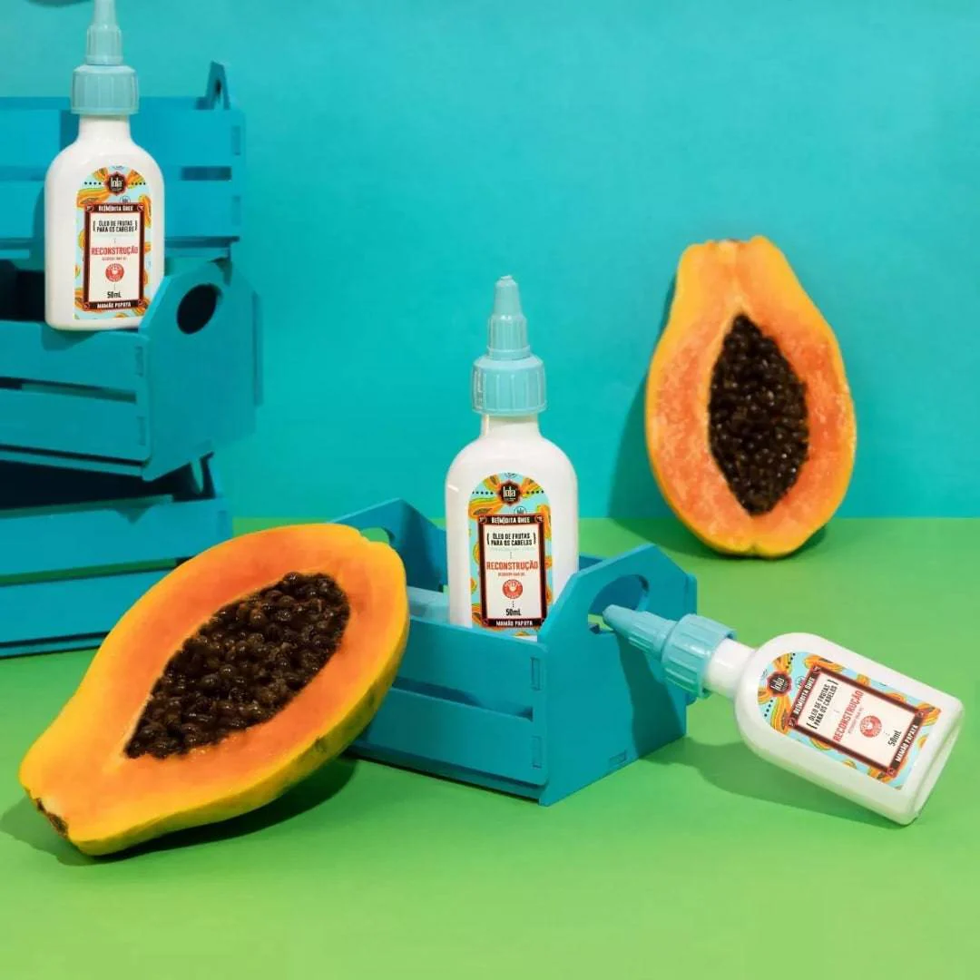 Lola Be(m)dita Ghee – Papaya and Keratin Reconstructing Oil 50 ml