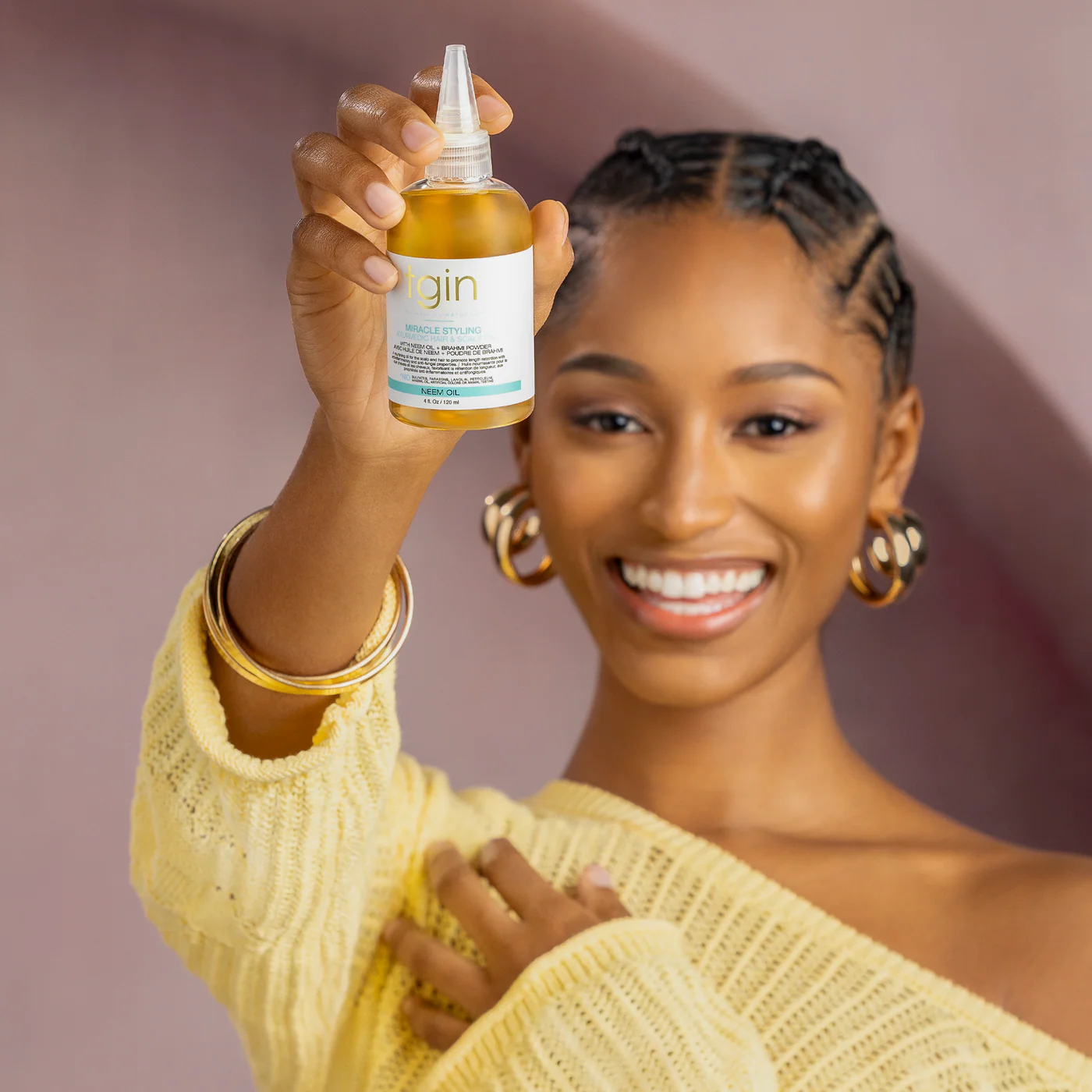 TGIN Miracle Styling Ayurvedic Hair & Scalp Oil 4oz