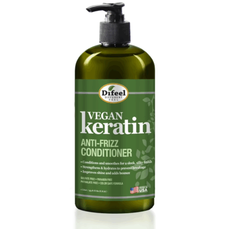 Difeel Vegan Keratin Anti Frizz Conditioner 355ml / 12 oz