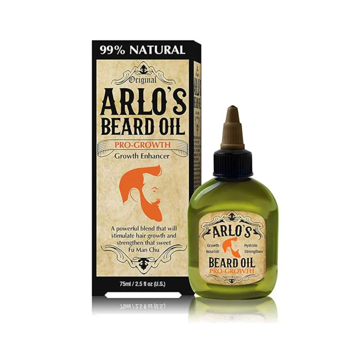 Arlo's Beard Oil Pro Growth Castor 75ml
