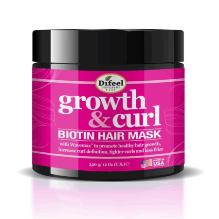 Difeel Growth and Curl Biotin Hair Mask 340ml / 8oz