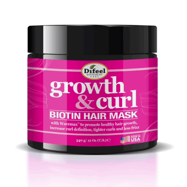 Difeel Growth and Curl Biotin Hair Mask 340ml / 8oz