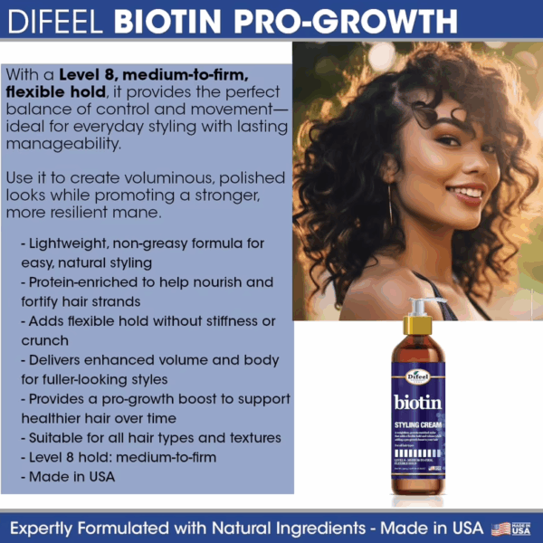 Difeel Biotin Styling Cream 12oz
